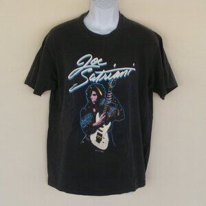 JOE SATRIANI Concert Tshirt L/XL 2 side 1988 Black